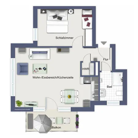 Linden-palais 23 公寓 *